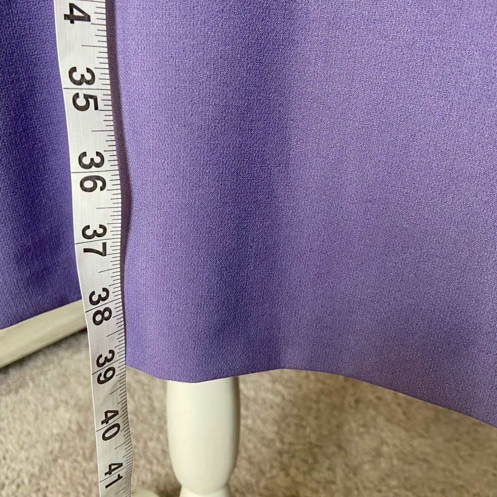 White House Black Market Purple Lilac Dress - Picture 4 of 12